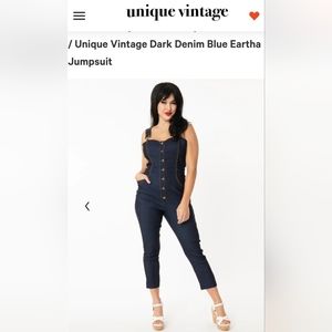 UNIQUE-VINTAGE Eartha Jumpsuit